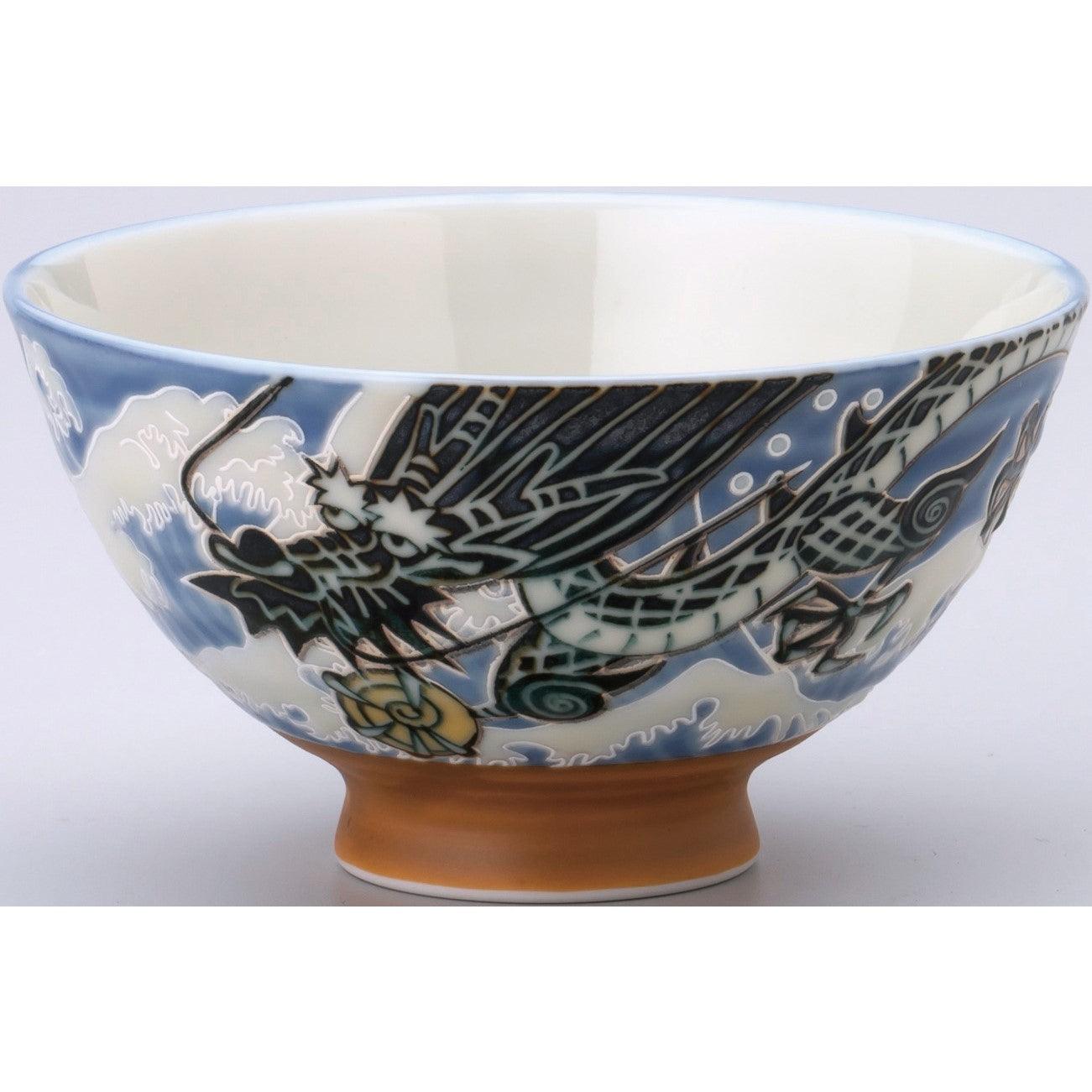 Wave Dragon Rice Bowl (Medium) - ECI Online store│One dollar 100 yen shop