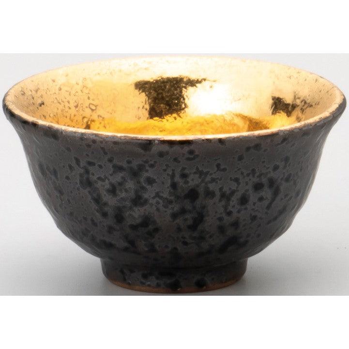 Black & Gold Sake Cup - ECI Online store│One dollar 100 yen shop