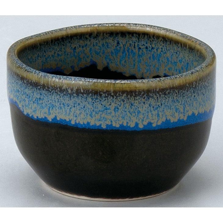 Black Blue Flow Sake Cup - ECI Online store│One dollar 100 yen shop