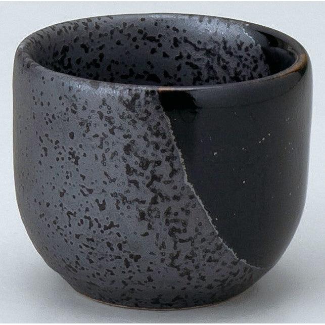 Black Half Sake Cup - ECI Online store│One dollar 100 yen shop