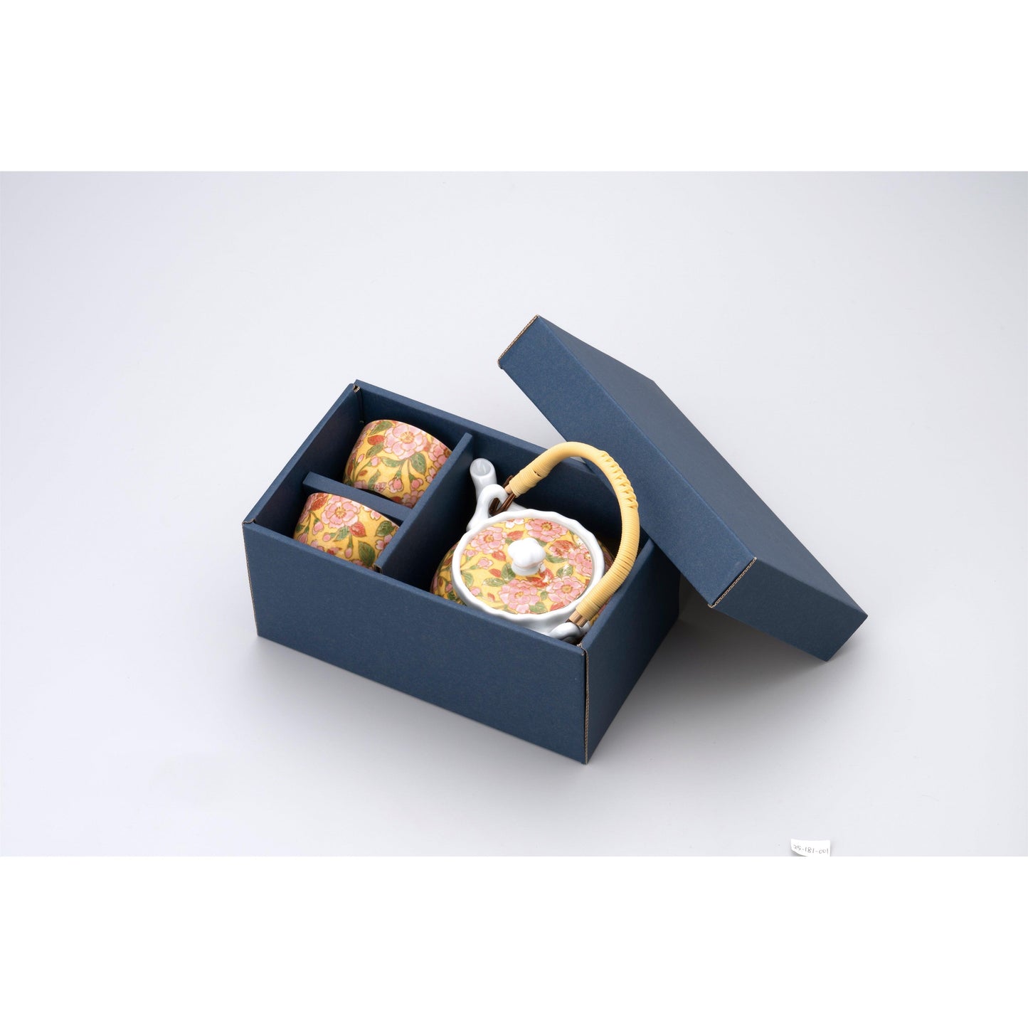 YaenoSakura Yellow Dobin-Tea Set (1:2) - ECI Online store│One dollar 100 yen shop