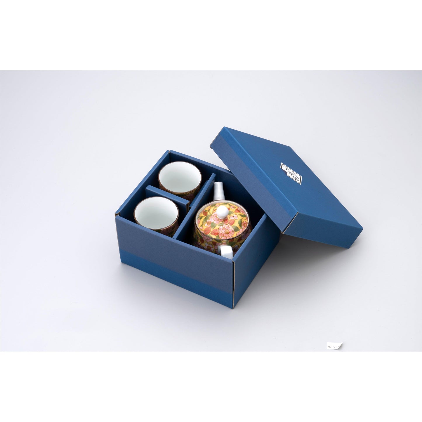 YaenoSakura Yellow Dobin-Tea Set (1:2) - ECI Online store│One dollar 100 yen shop