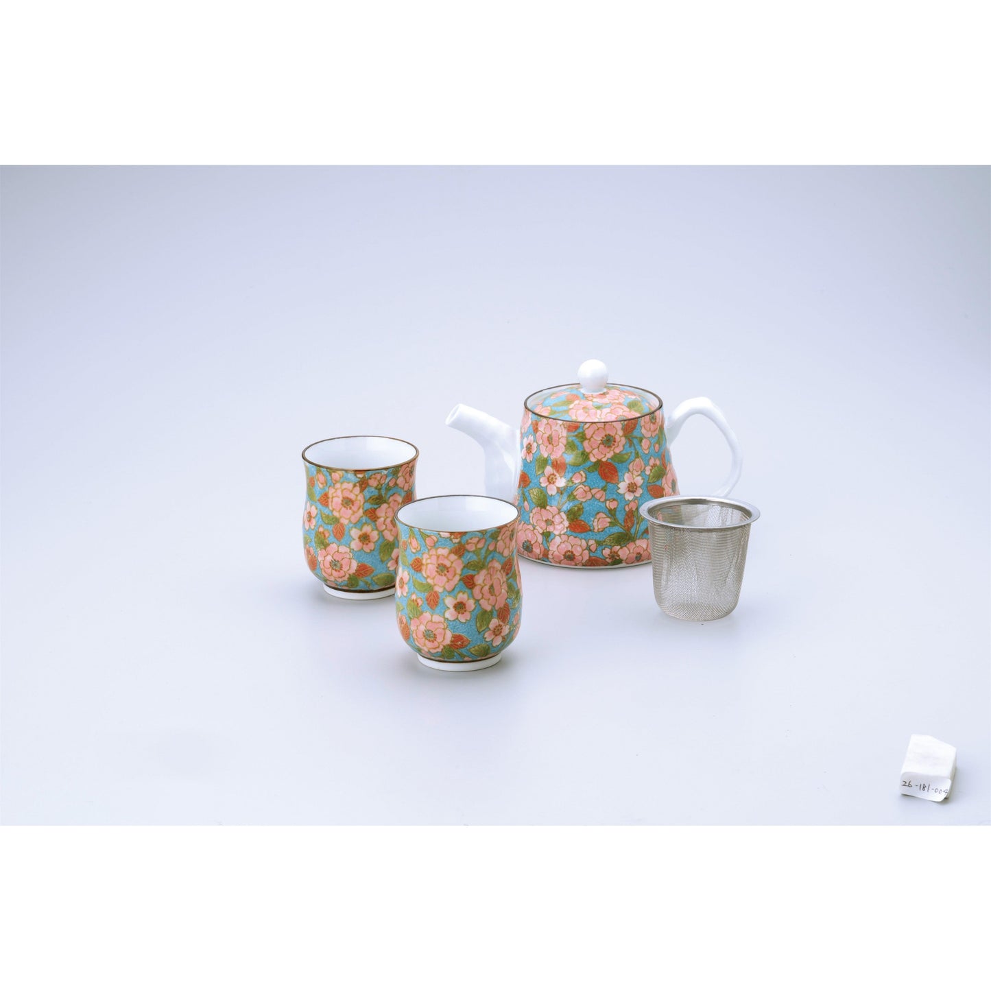 YaenoSakura Blue Dobin-Tea Set (1:2) - ECI Online store│One dollar 100 yen shop
