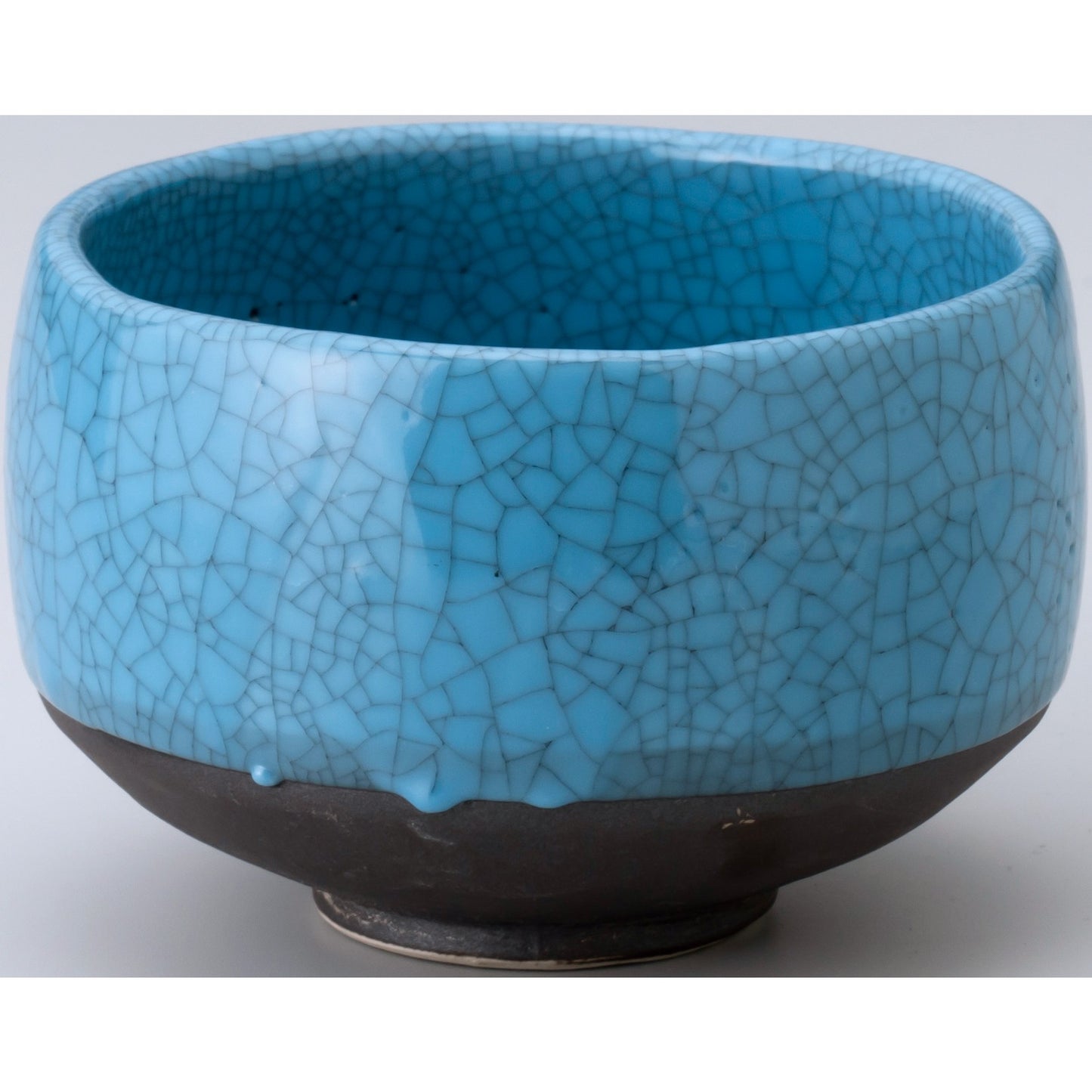 Sumi Kannyu Blue Matcha Bowl (with Chasen)