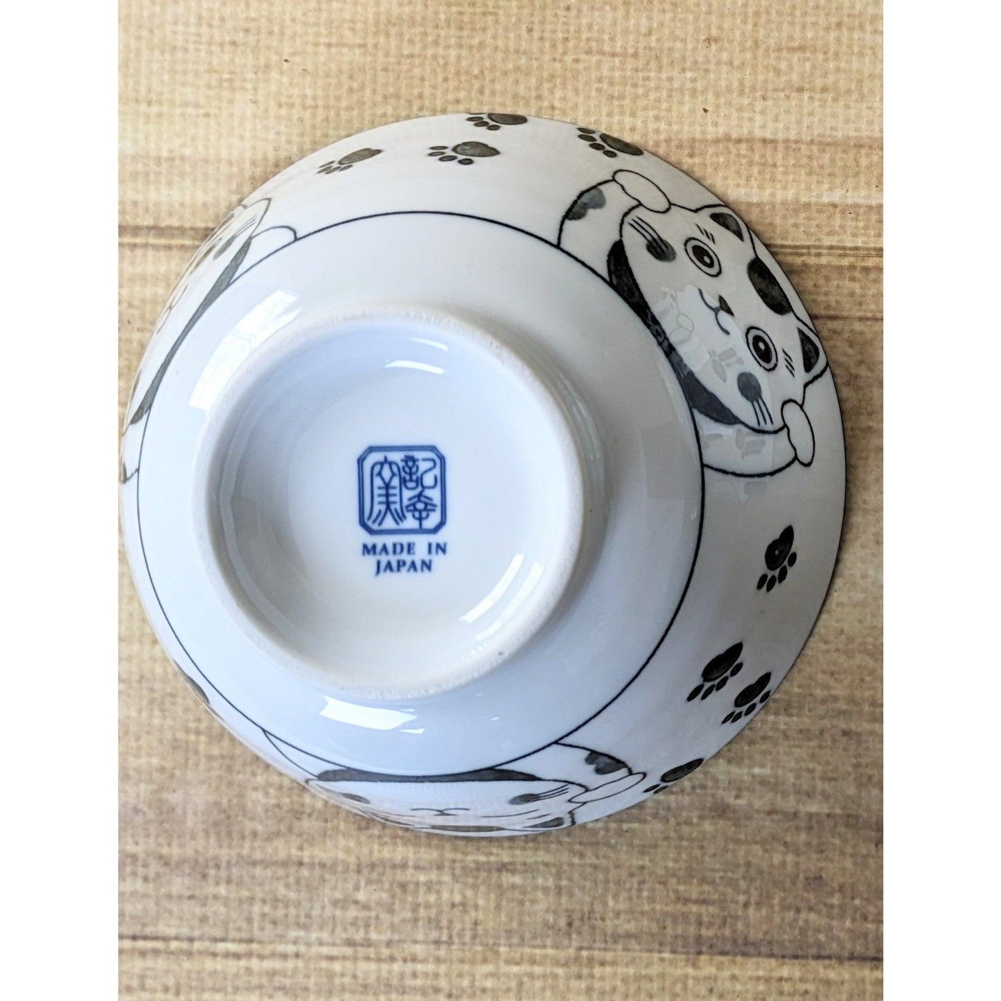 Bowls (Waving cat (for good luck) / Navy 40) - ECI Online store│One dollar 100 yen shop