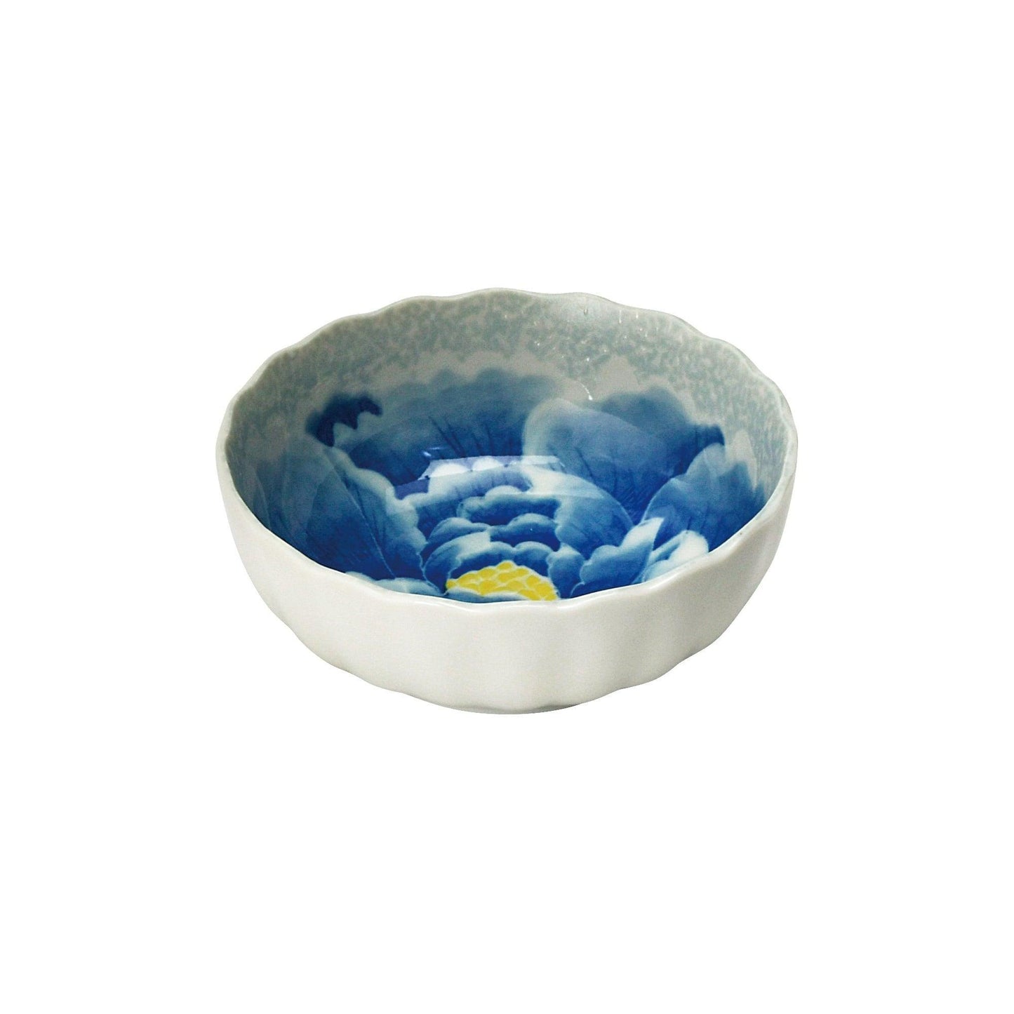 Bowls (Peony / Japanese blue / 3.5) - ECI Online store│One dollar 100 yen shop