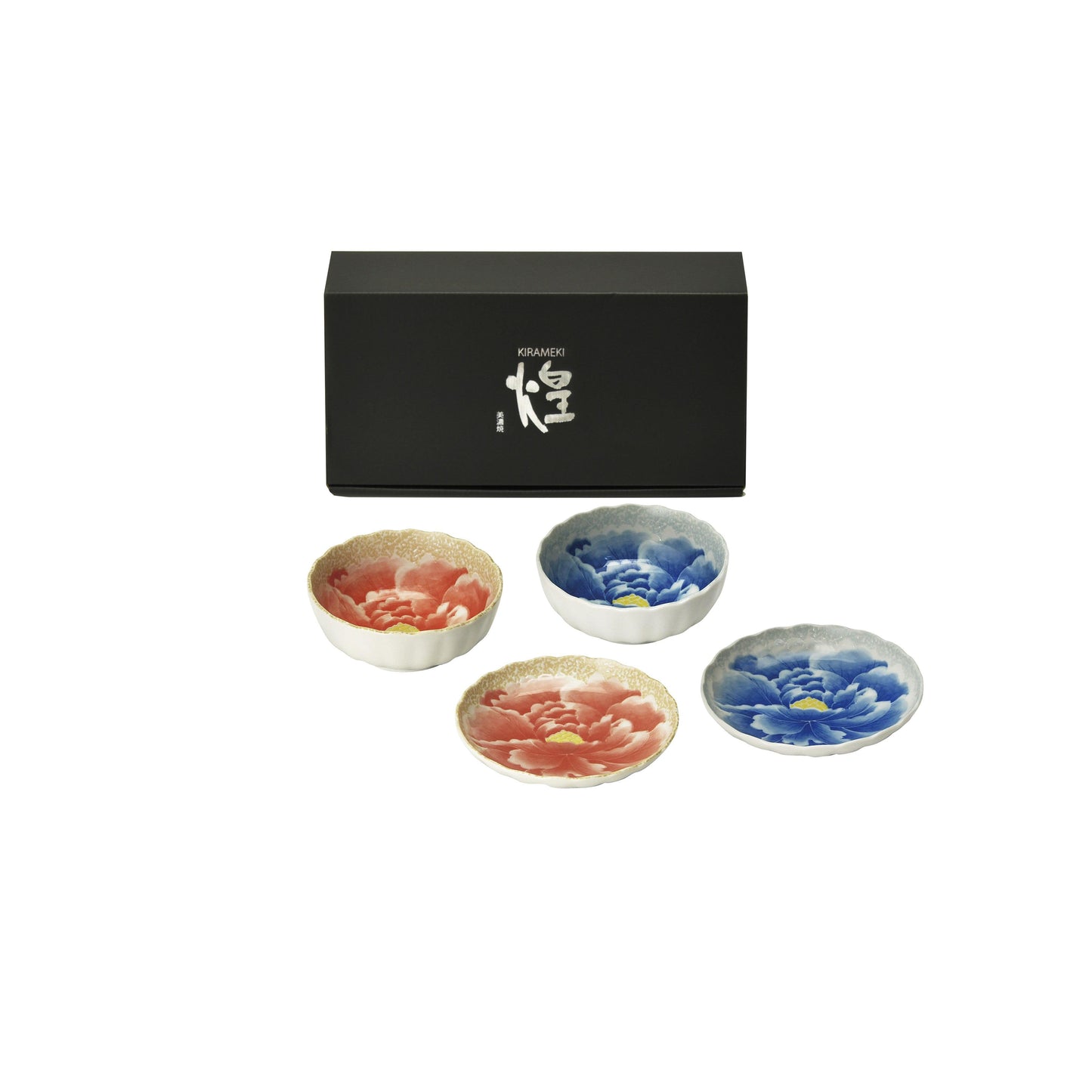 Dessert cups (Peony / Pair set) - ECI Online store│One dollar 100 yen shop