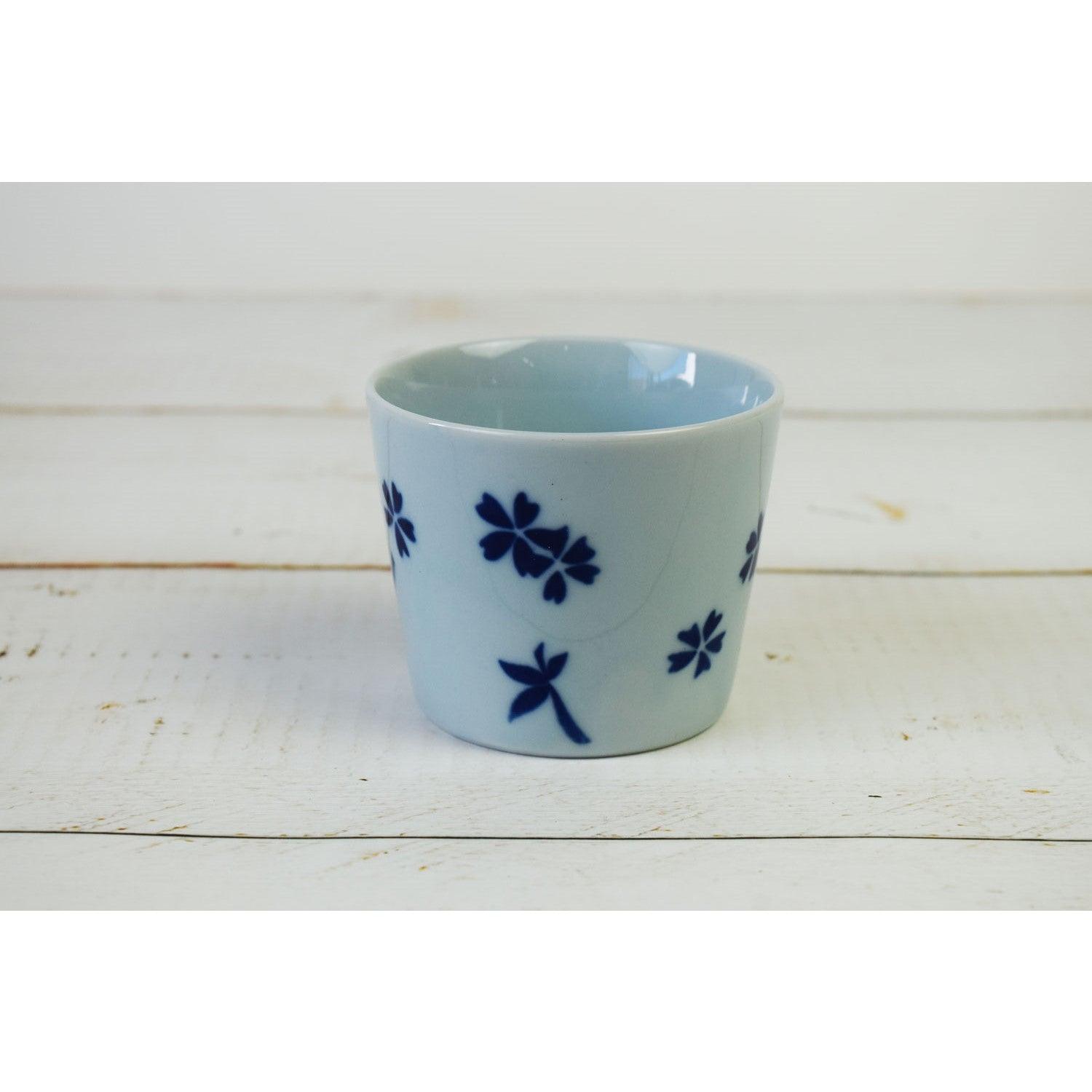 Cup (Ceramic, Hot Tea / Alcohol, Primrose) - ECI Online store│One dollar 100 yen shop