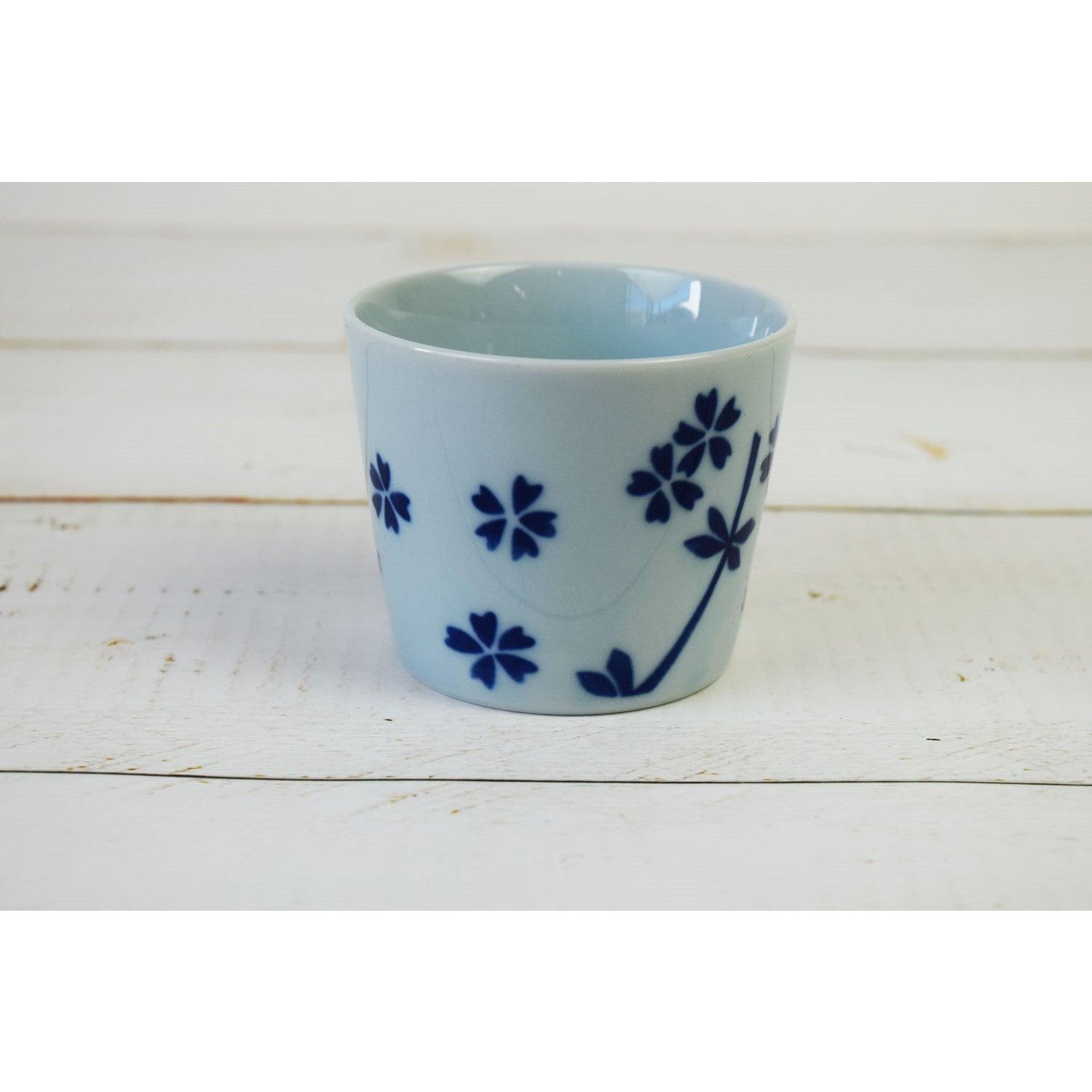 Cup (Ceramic, Hot Tea / Alcohol, Primrose) - ECI Online store│One dollar 100 yen shop