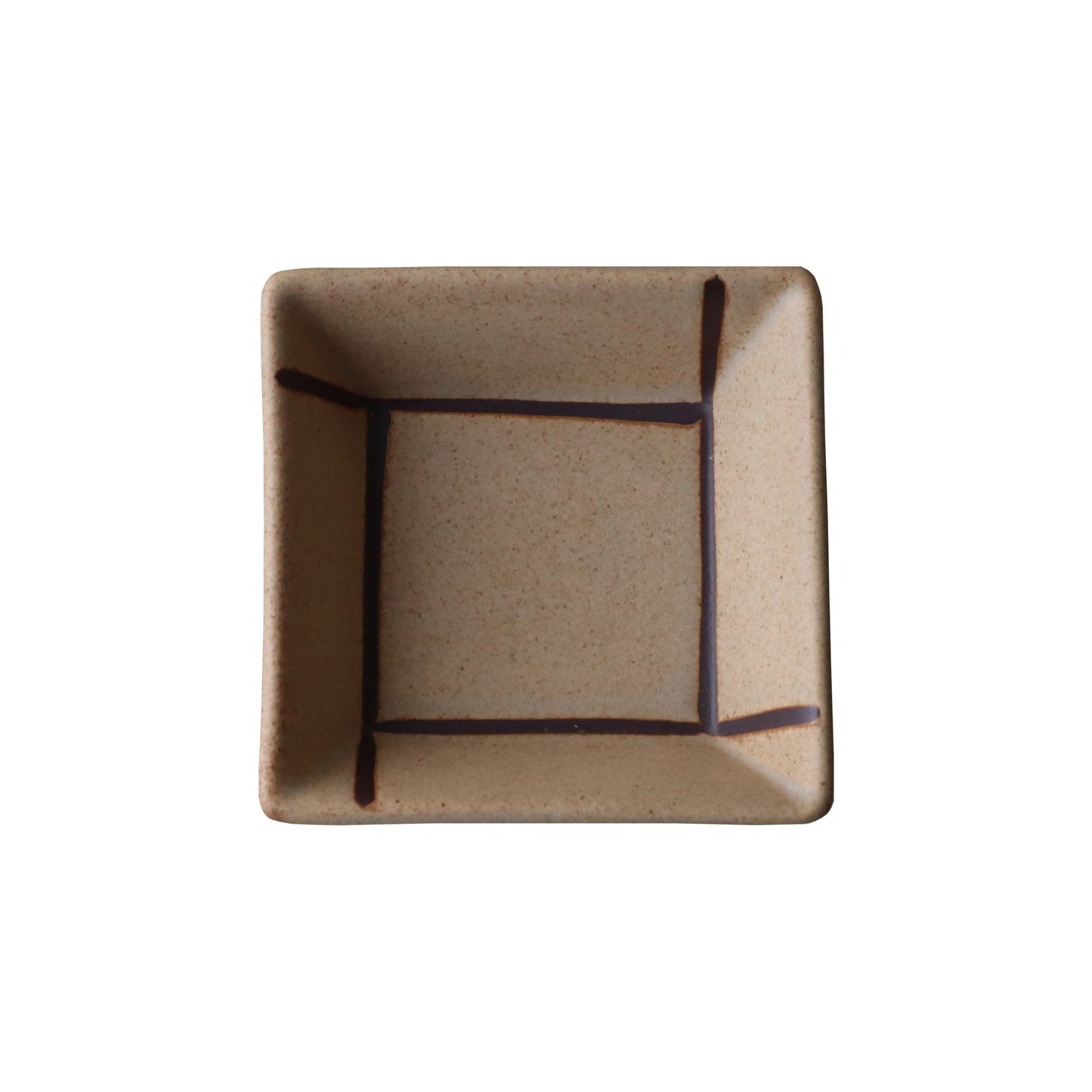 Japanese modern Kakutsu Kakotsu, beige brown rust