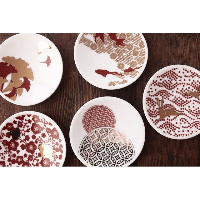 Small Plate Set (5pcs) - ECI Online store│One dollar 100 yen shop
