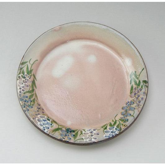 Plates (Flower journey /Wisteria) - ECI Online store│One dollar 100 yen shop