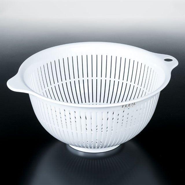 Colander White L - ECI Online store│One dollar 100 yen shop