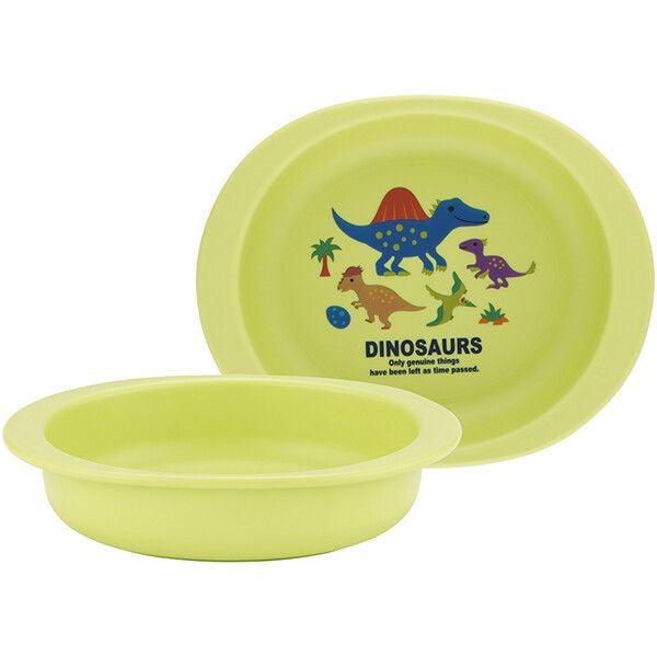 Small Dish(Plastic / Dinosaur/ for baby) - ECI Online store│One dollar 100 yen shop