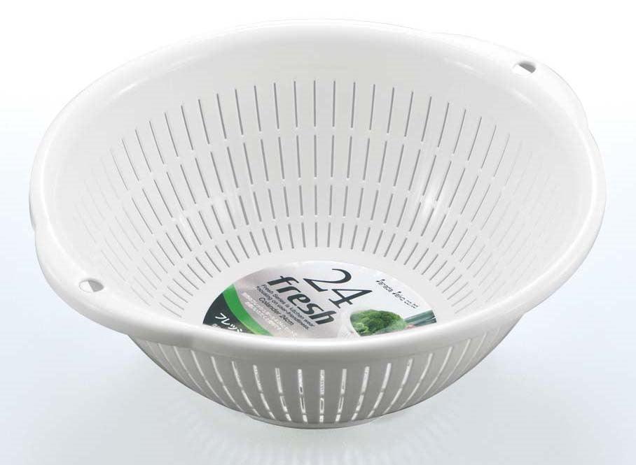 Sieve R-24 White 26.8 DIA * 28.6 * 10.5cm - ECI Online store│One dollar 100 yen shop