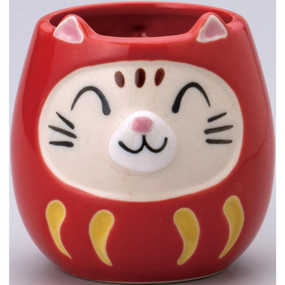 Cat Dharma Red Mug Cup