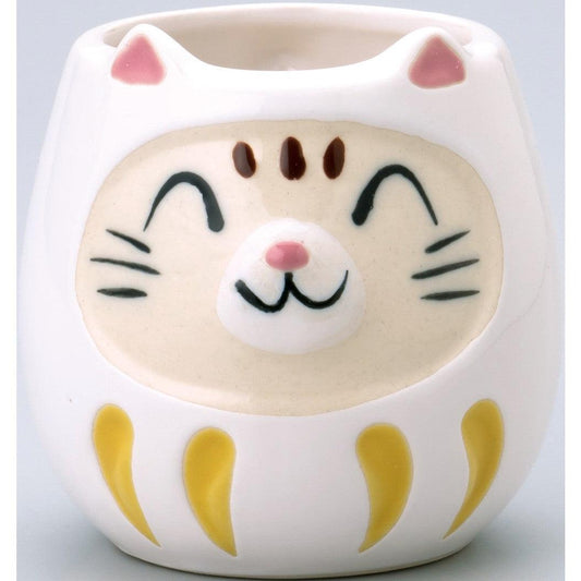 Cat Dharma White Mug Cup