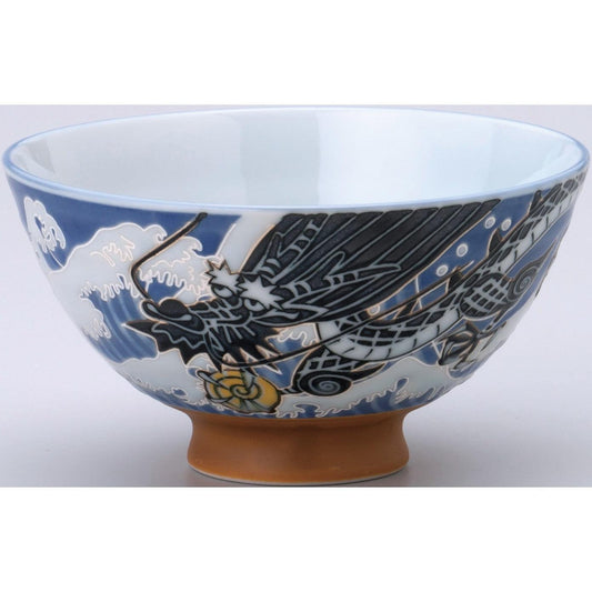 Wave Dragon Rice Bowl (Large)