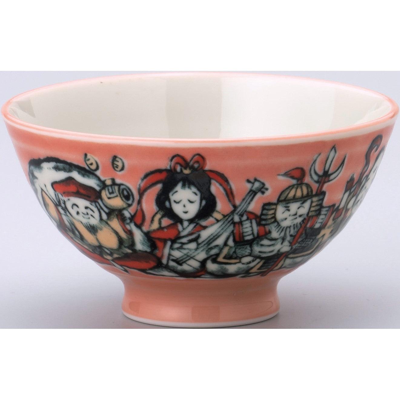 Seven Lucky Gods Rice Bowl (Medium)