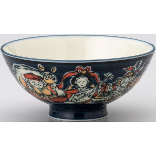 Seven Lucky Gods Rice Bowl (Extra Large) - ECI Online store│One dollar 100 yen shop