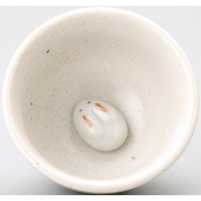 Rabbit White Sake Cup