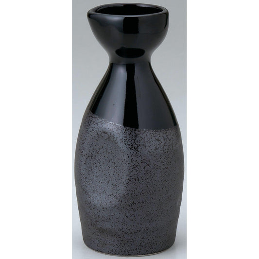 Black Half Sake Bottle Big