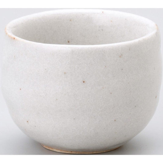 Shiro Shino Circle Sake cup - ECI Online store│One dollar 100 yen shop