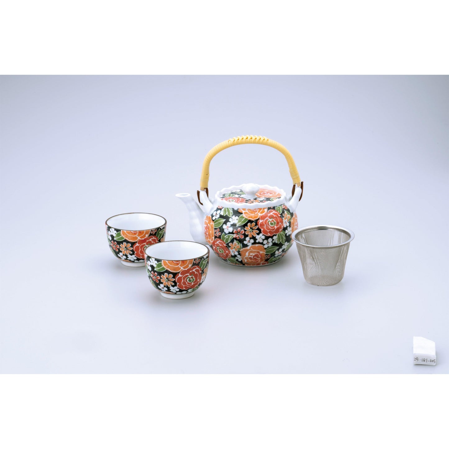 Hanahana Black Dobin-Tea Set (1:2) - ECI Online store│One dollar 100 yen shop