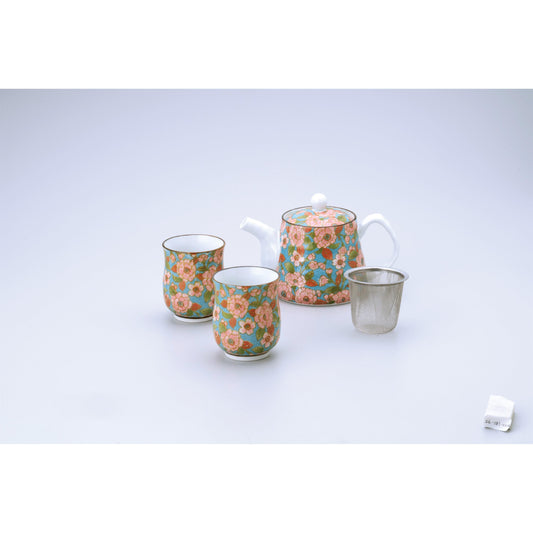 YaenoSakura Blue Dobin-Tea Set (1:2)