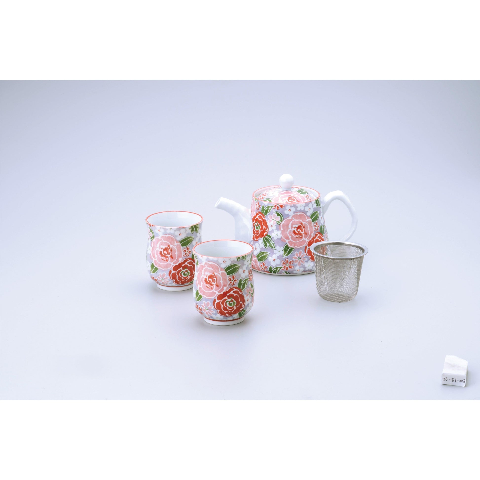 Hanahana Pink Dobin-Tea Set (1:2) - ECI Online store│One dollar 100 yen shop