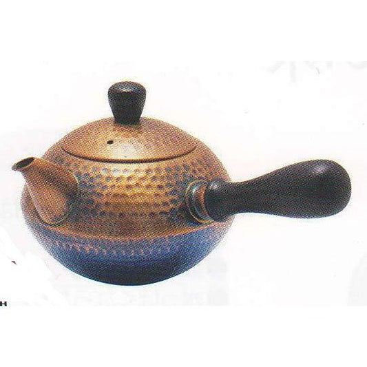 Oudel Copper made Hammered mark Yokote teapot (tea ceremony type) - ECI Online store│One dollar 100 yen shop