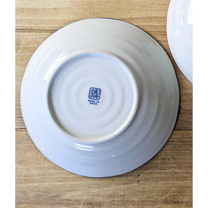 Plates (Waving cat (for good luck) / Navy 8) - ECI Online store│One dollar 100 yen shop