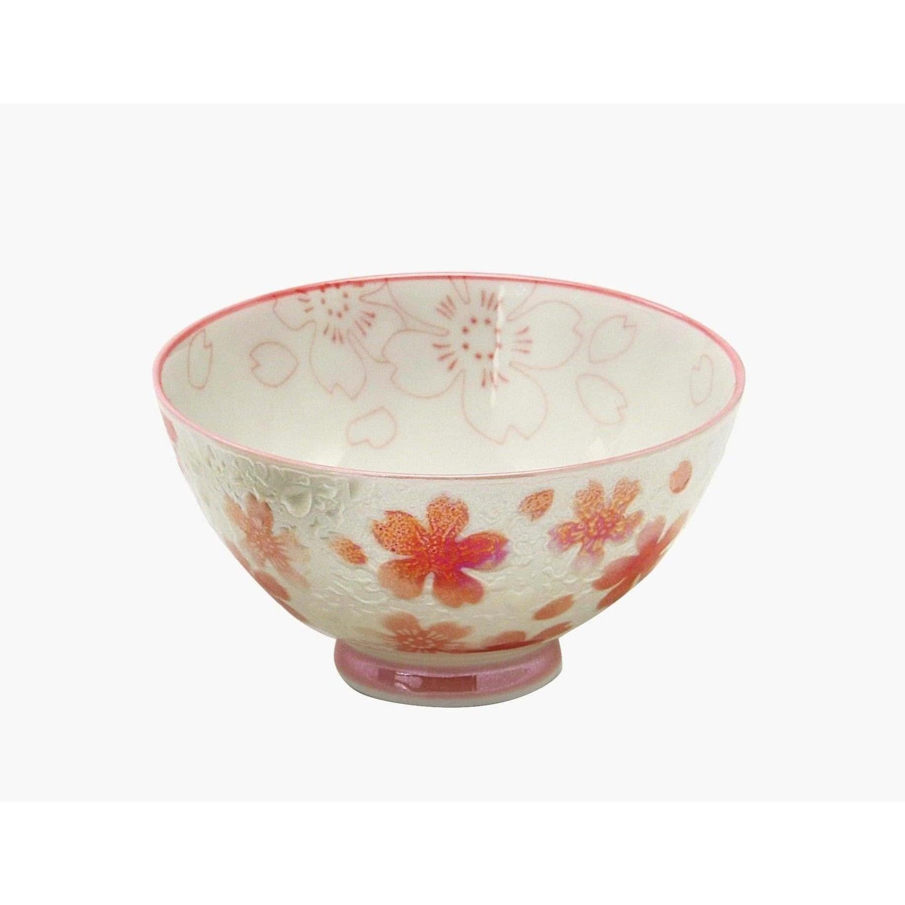 Rice bowls (Shimmering / Japanese red) - ECI Online store│One dollar 100 yen shop