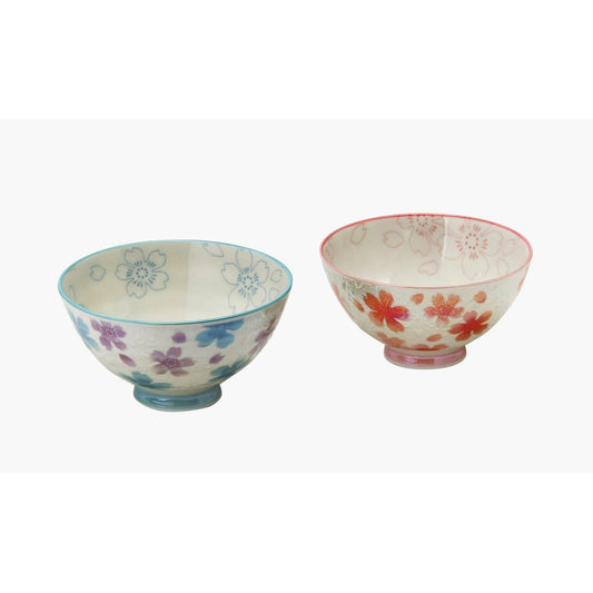 Rice bowls (Shimmering / Couple set) - ECI Online store│One dollar 100 yen shop