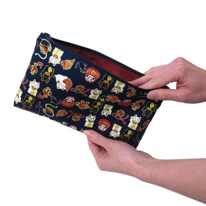 Pouches (Beckoning cat /Flat) - ECI Online store│One dollar 100 yen shop