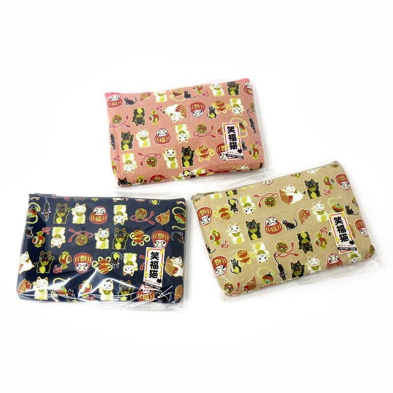 Pouches (Beckoning cat /Flat) - ECI Online store│One dollar 100 yen shop