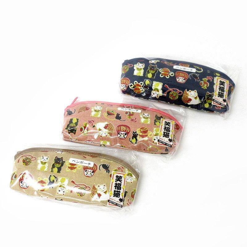 Pen case (Beckoning cat) - ECI Online store│One dollar 100 yen shop