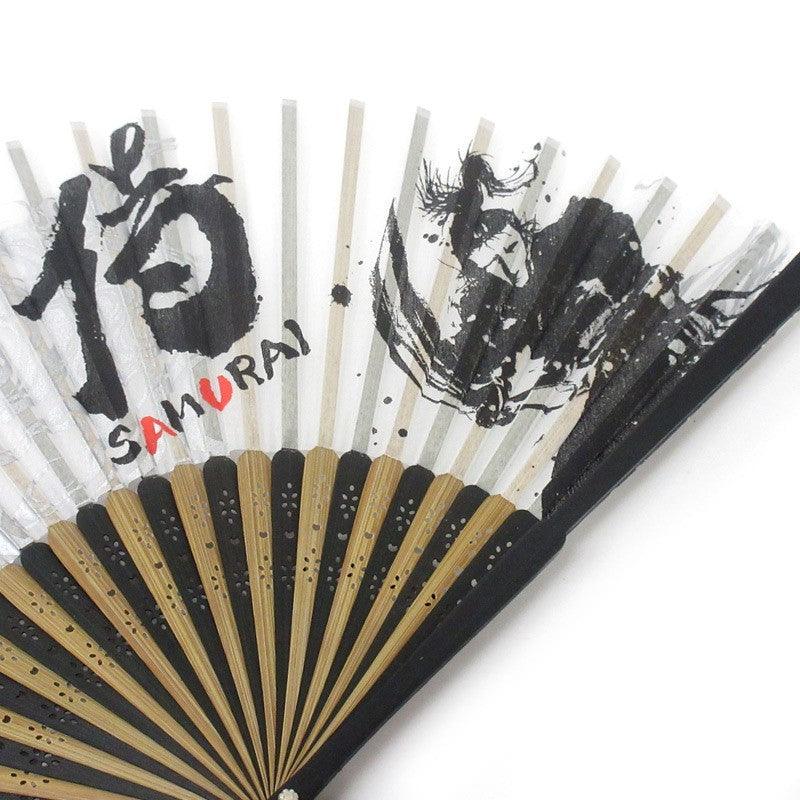 Japanese fan (2-color silk fan /Samurai)