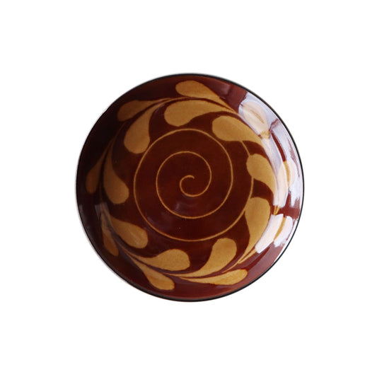 Slip Chocolat Leaf Bread Dish