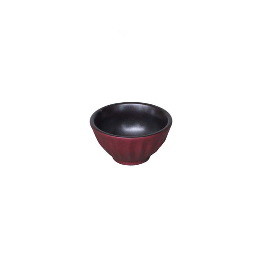 Metal Color Topaz Red Sake Cup