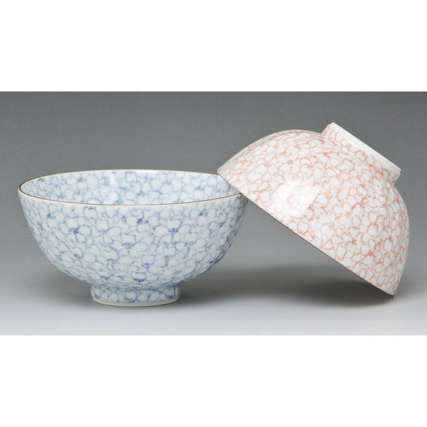 Pair rice bowls (Sakura) - ECI Online store│One dollar 100 yen shop