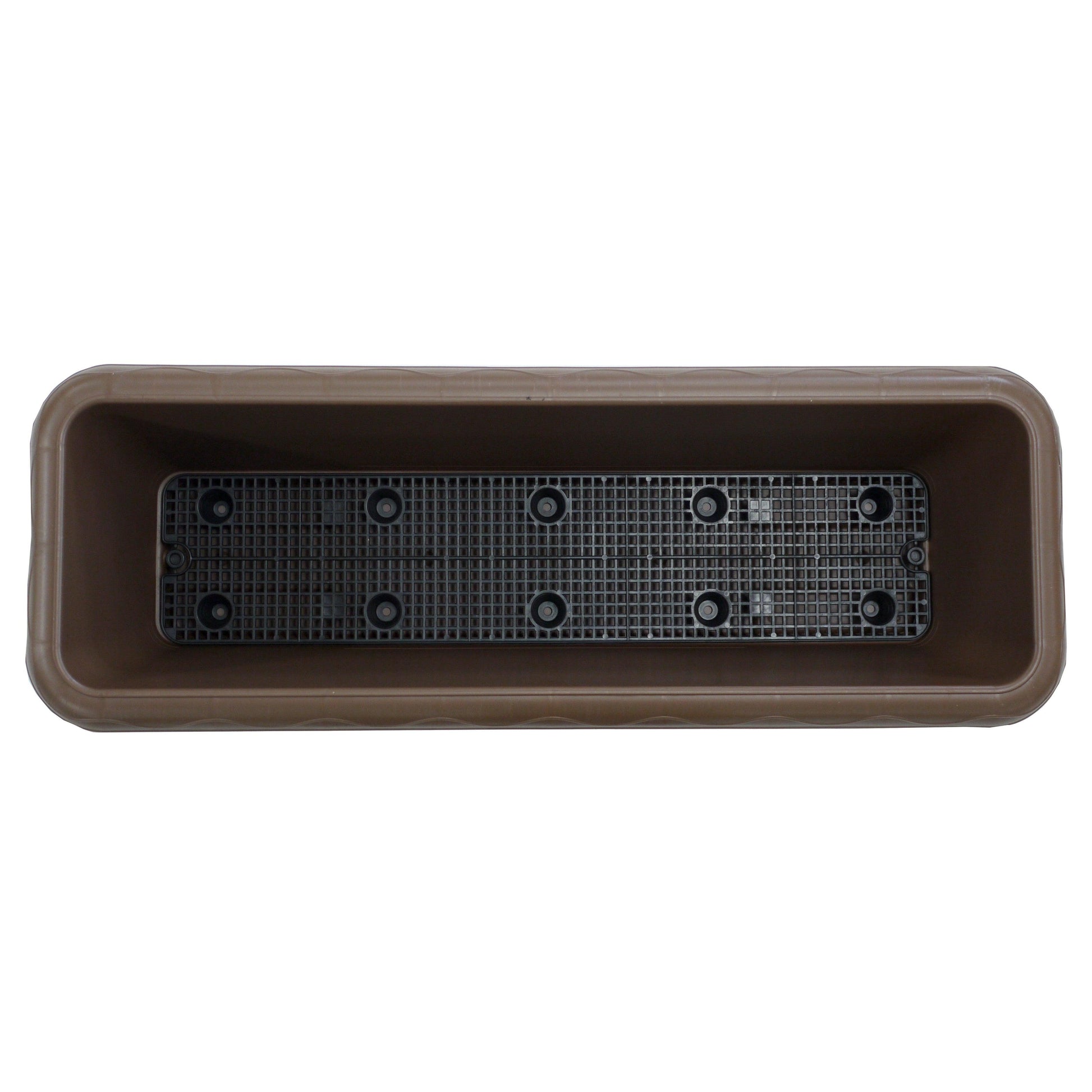 Planter with Drainboard inside (Dark Brown / 13L) - ECI Online store│One dollar 100 yen shop