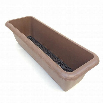 Planter with Drainboard inside (Dark Brown / 13L) - ECI Online store│One dollar 100 yen shop