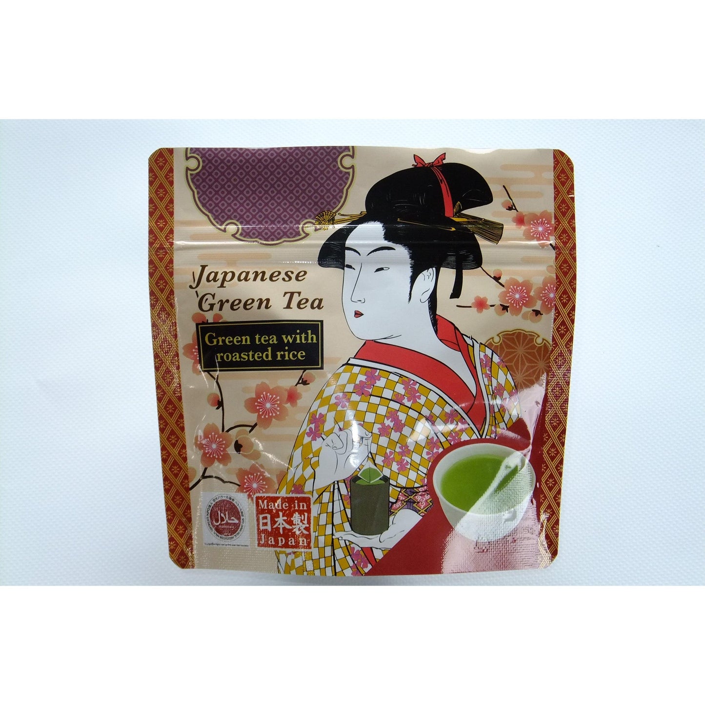 Roasted Green Tea Bags (Ukiyoe Design / 10p)