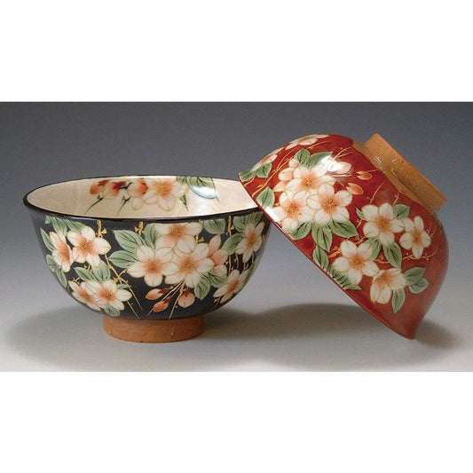 Pair rice bowls (Shidare cherry) - ECI Online store│One dollar 100 yen shop