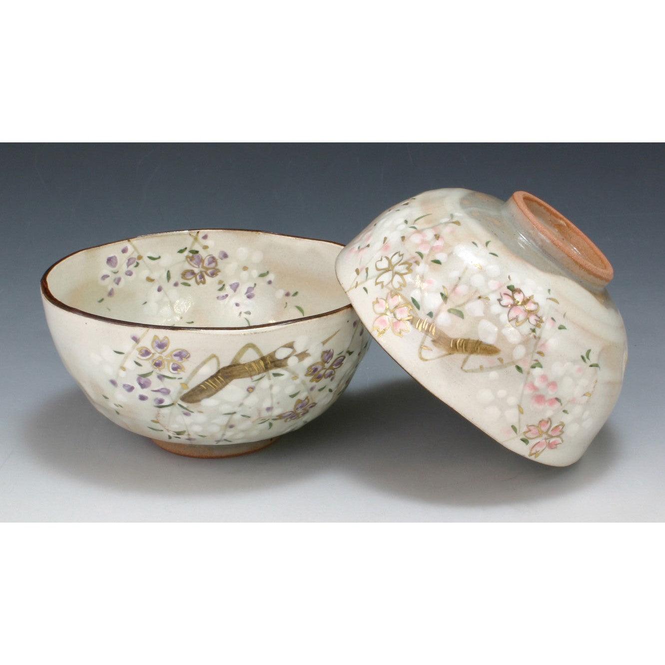 Pair rice bowls (Spring in Kyoto) - ECI Online store│One dollar 100 yen shop