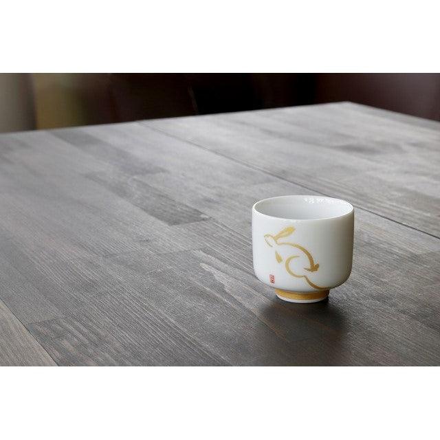 Large Sake Cup (Chinese Zodiac Collection / Rabbit) - ECI Online store│One dollar 100 yen shop