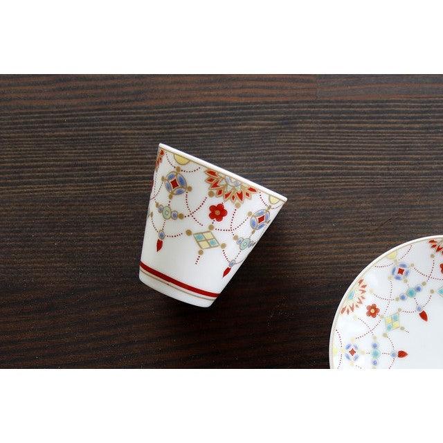 Sake Cup (KUTANI Ware / YOURAKUMON) - ECI Online store│One dollar 100 yen shop