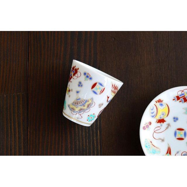 Sake Cup (KUTANI Ware / TAKARA TSUKUSHI) - ECI Online store│One dollar 100 yen shop