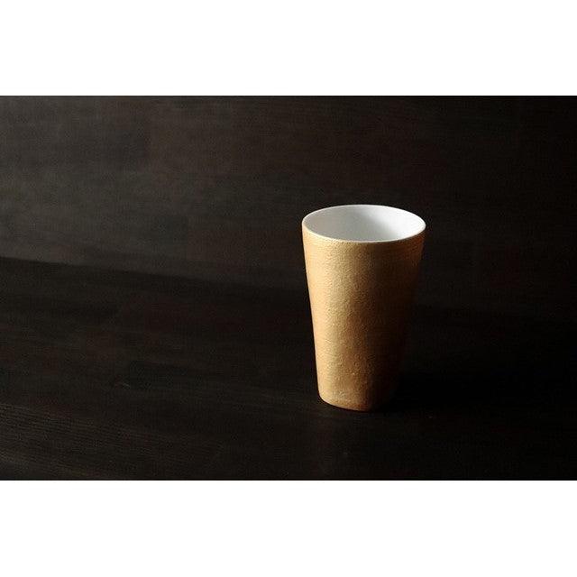 Sake Tumbler (SEIHAI Gold / Glass) - ECI Online store│One dollar 100 yen shop